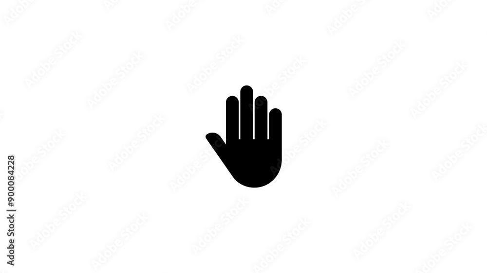 Black Stop Sign Icon Isolated on Alpha Channel – Transparent Background Graphic Black Stop Sign Icon Isolated on Alpha Channel – Transparent Background Graphic