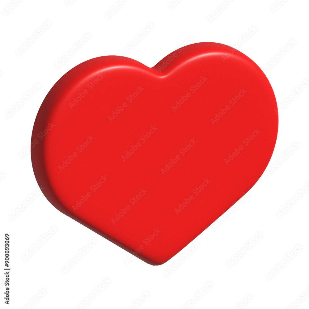 3D love icon 3D love icon