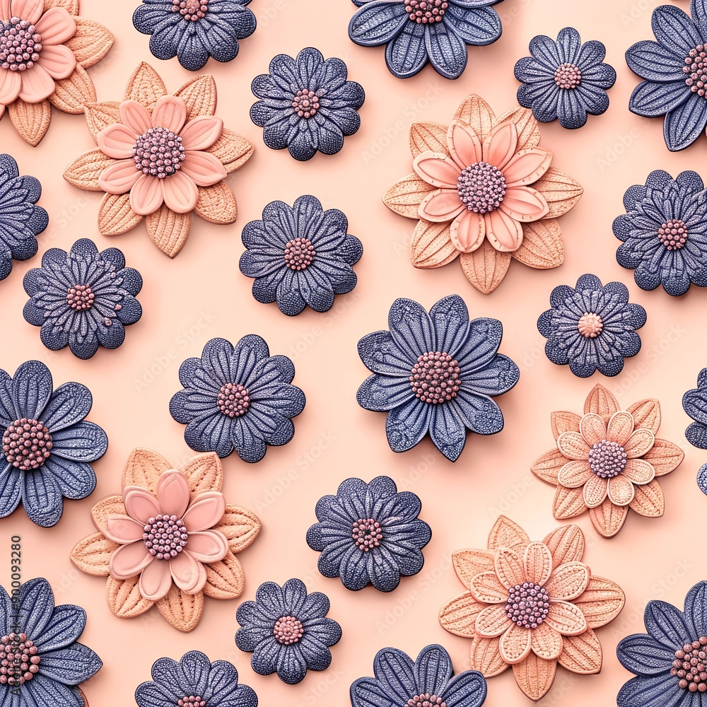 seamless pattern with flowers seamless pattern with flowers