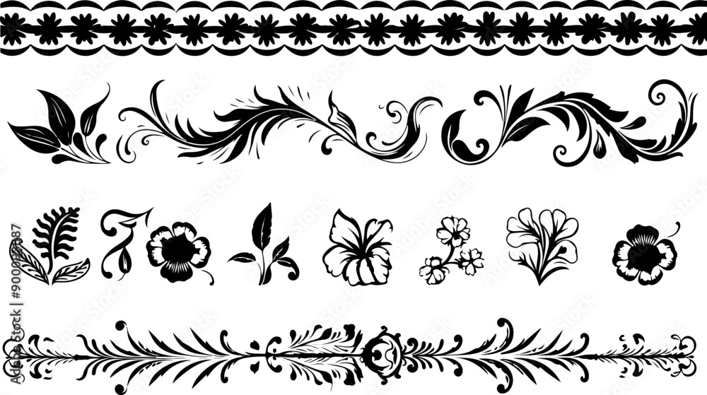 Simple Pattern Decorative Border Design Simple Pattern Decorative Border Design