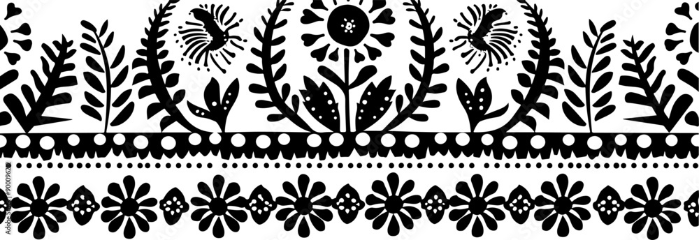 Simple Pattern Decorative Border Design Simple Pattern Decorative Border Design