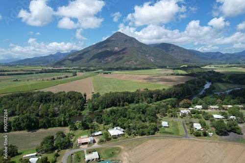 Wallpaper Mural Aerial photo of Gordonvale Queensland Australia Torontodigital.ca