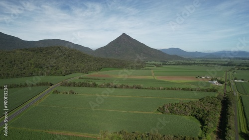 Aerial photo of Cairns Queensland Australia photo