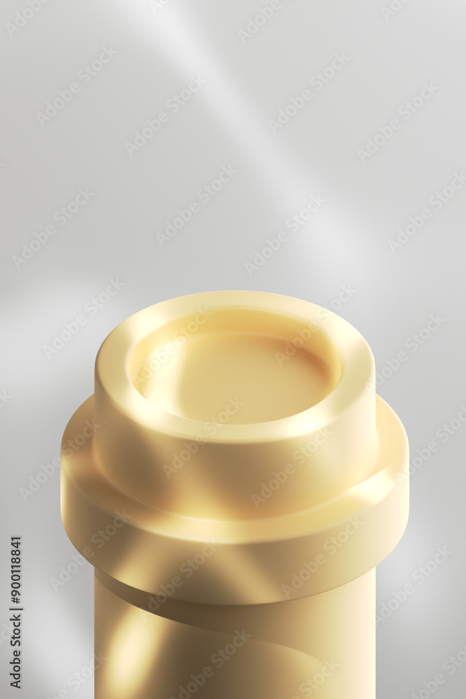Minimalist Cylindrical Podium for Modern Product Display - 3D Render for Showcase and Presentation Minimalist Cylindrical Podium for Modern Product Display - 3D Render for Showcase and Presentation