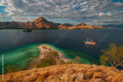 The beauty of Kelor Island seen from the top of the hill photo