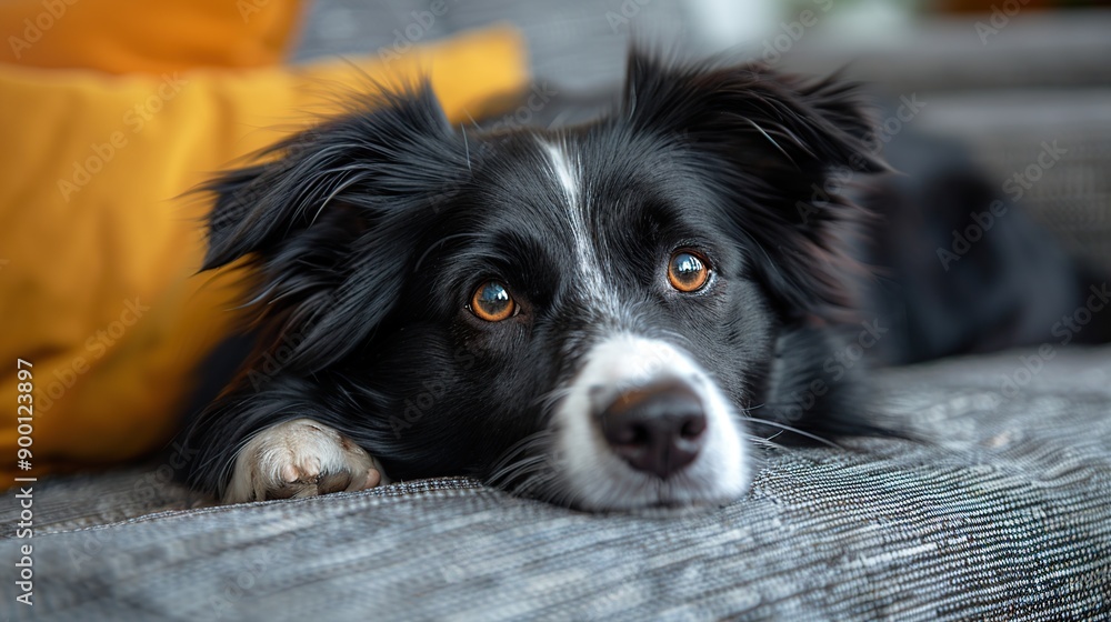 Border Collie Dog Portrait Border Collie Dog Portrait