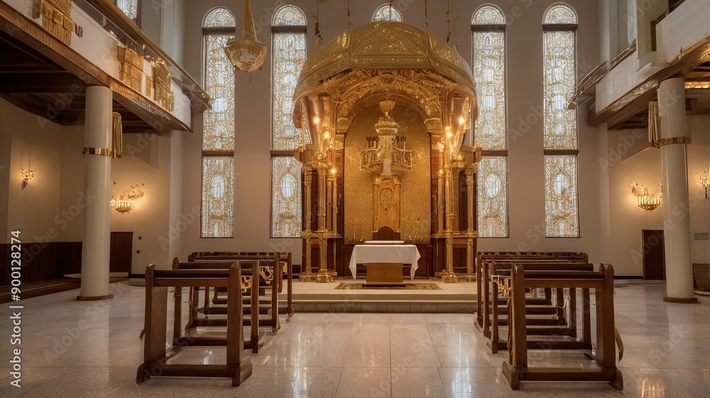 Fototapeta premium Inside the beautiful church