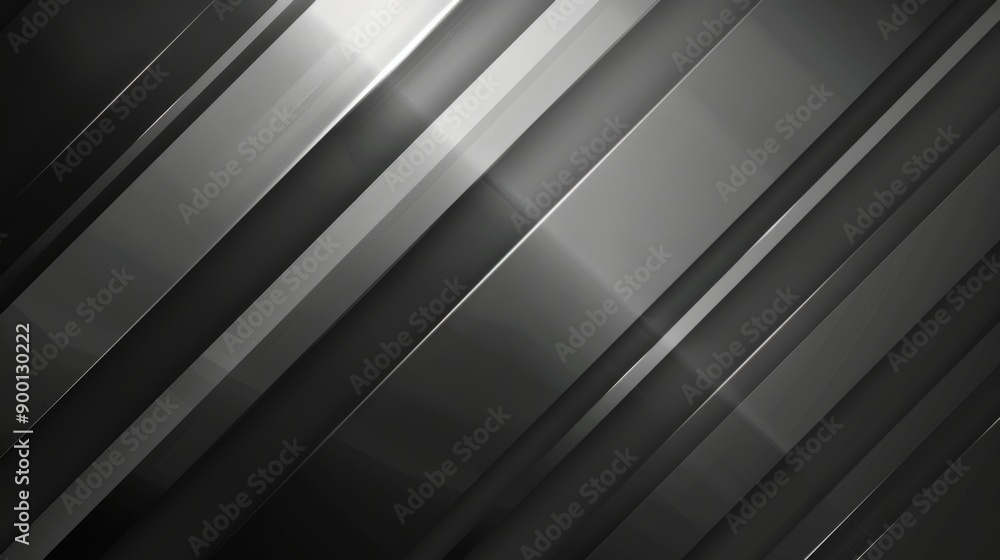 Obraz premium abstract black and silver are light gray with white the gradient is the surface with templates metal texture soft lines tech diagonal background black dark sleek clean modern