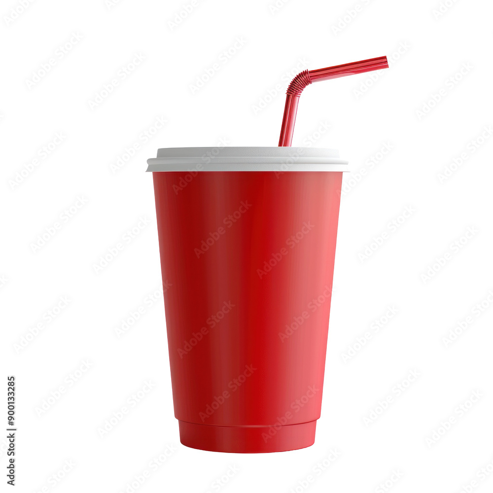 Refreshing Red Paper Cups Simulate Tall Realistic Beverage Dispenser With Lid Refreshing Red Paper Cups Simulate Tall Realistic Beverage Dispenser With Lid