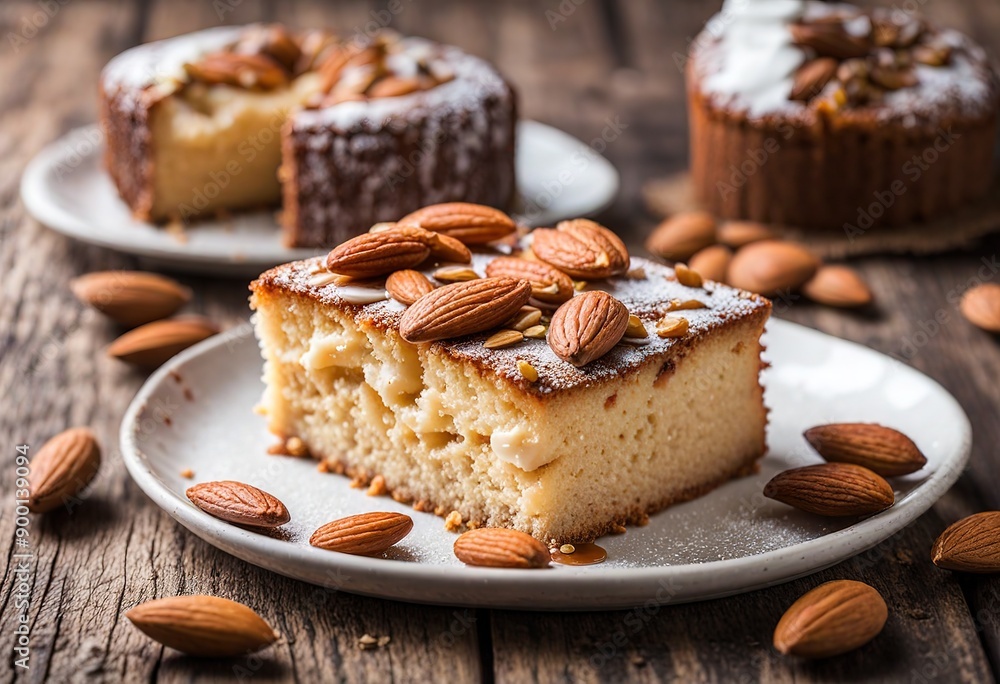 Delicious Almond Cake Delicious Almond Cake