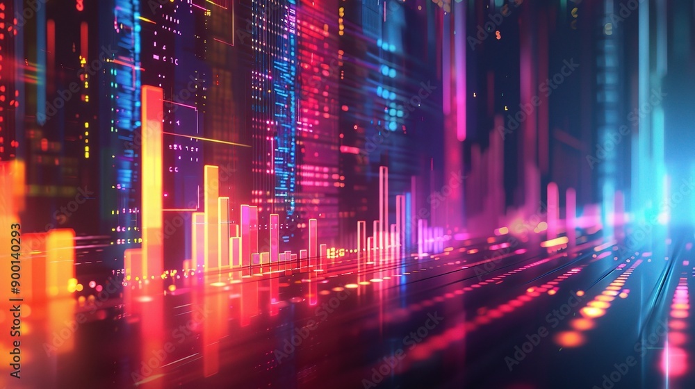 Neon Pulse of the Metaverse: A futuristic cityscape throbs with vibrant energy, data streams cascading down towering structures in a symphony of light and color. Neon Pulse of the Metaverse: A futuristic cityscape throbs with vibrant energy, data streams cascading down towering structures in a symphony of light and color.