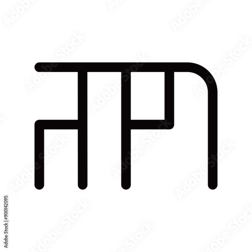 龍体文字です。「め」を示す文字です。