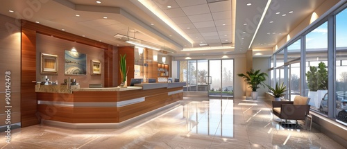 Medical office building with modern facilities  photo