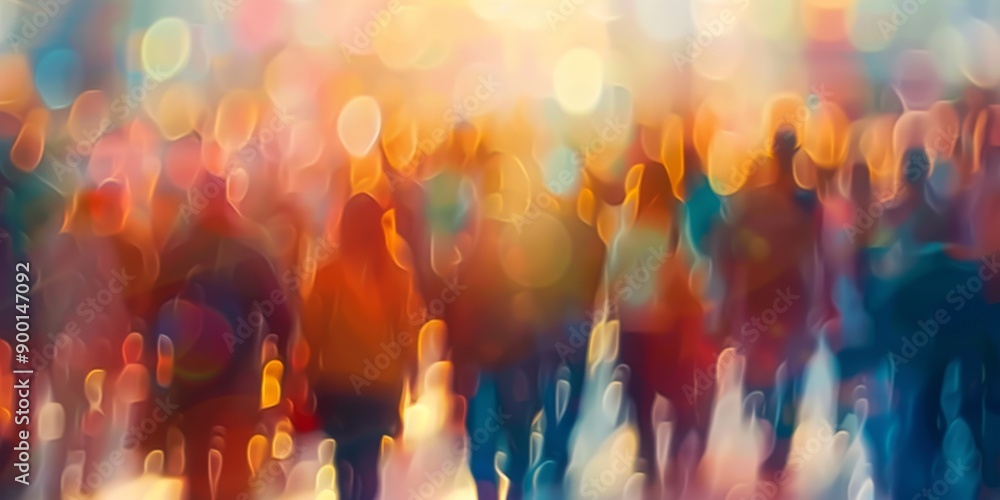 abstract blurred event with people for background abstract blurred event with people for background