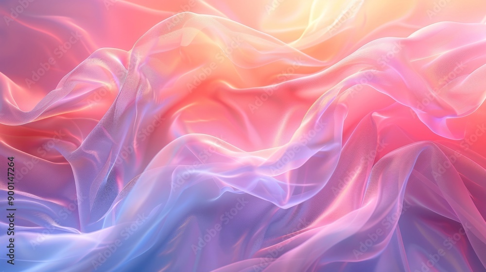 Gradient mesh background with soft pastel tones blending seamlessly Gradient mesh background with soft pastel tones blending seamlessly