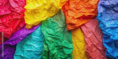 Wallpaper Mural Vibrant multicolored paper textures perfect for creative projects, colorful, vibrant, textured, paper, background, abstract Torontodigital.ca