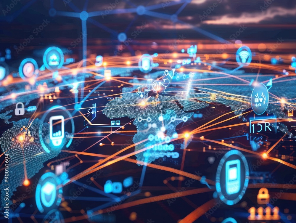 Global Network of Connected Devices Global Network of Connected Devices