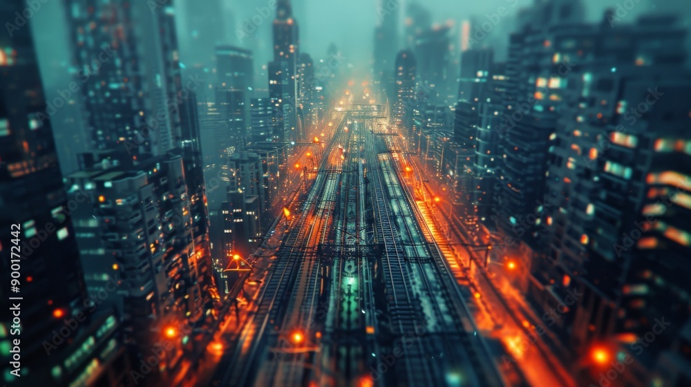 capturing the essence of a bustling metropolis capturing the essence of a bustling metropolis