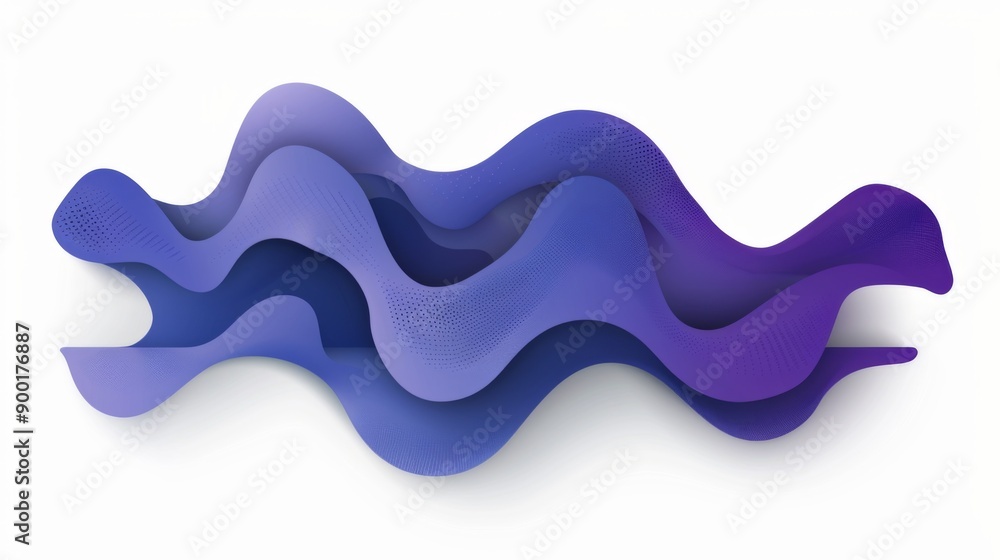 Vector fluid isolated abstract geometric shadow blue and deep violet gradient shapes for modern website and graphic design on the white background Vector fluid isolated abstract geometric shadow blue and deep violet gradient shapes for modern website and graphic design on the white background