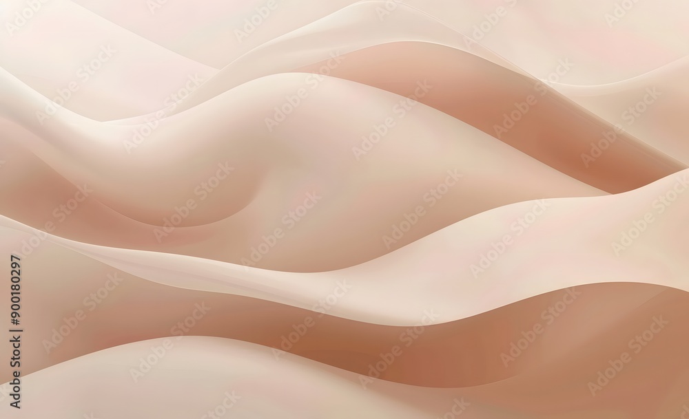 Obraz premium Light Pink and Brown Smooth Background