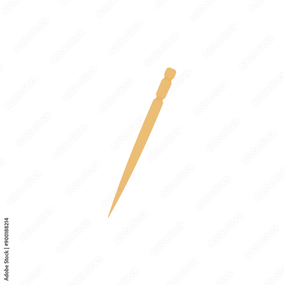 Toothpick Vektor Illustration Toothpick Vektor Illustration