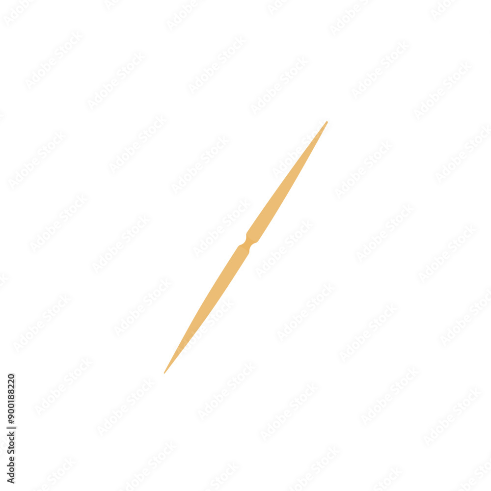 Fototapeta premium Toothpick Vektor Illustration 