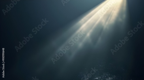 A candle melting against a calm blue background