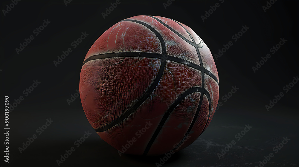 Fototapeta premium Basketball Isolated