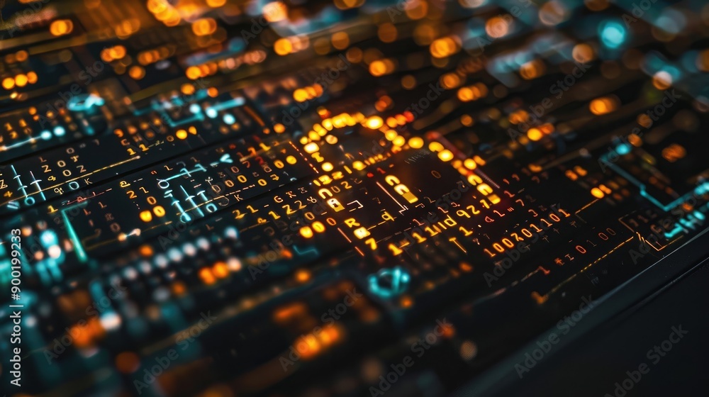 Detailed Macro Photo of Secure Software Code with Emphasis on Security Lock Symbol Detailed Macro Photo of Secure Software Code with Emphasis on Security Lock Symbol