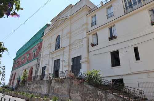 Obraz na płótnie Napoli - Chiesa dell'Immacolatella a Pizzofalcone w salonie