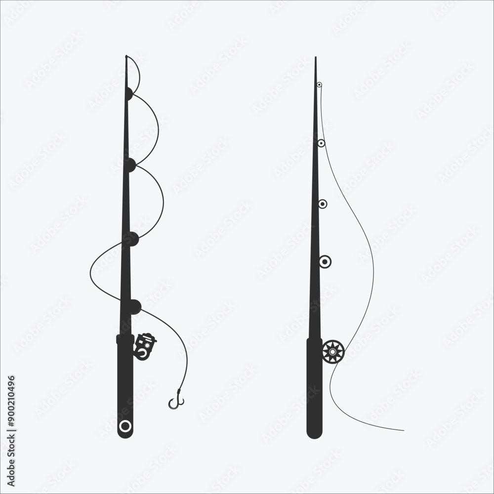 Fishing Rod Fishing Logo Fishing Monogram Fishing Design Fishing Vector logo Fishing Rod Fishing Logo Fishing Monogram Fishing Design Fishing Vector logo