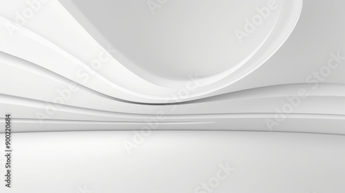 Free abstract white background minimal futuristic architectural space wallpaper