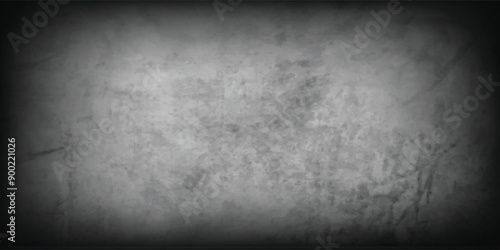 Textured grunge dark black concrete wall background