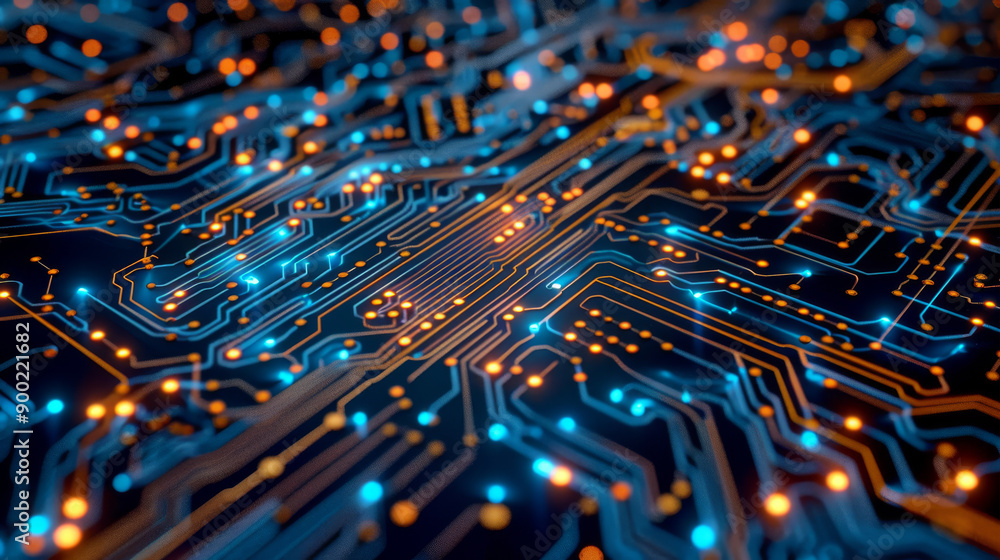 AI circuit design, a combination of machine learning and advanced network technology. AI circuit design, a combination of machine learning and advanced network technology.