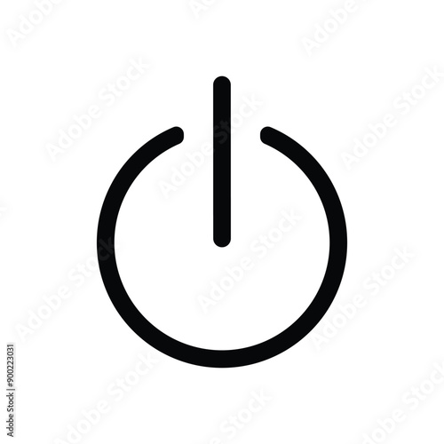power button vector