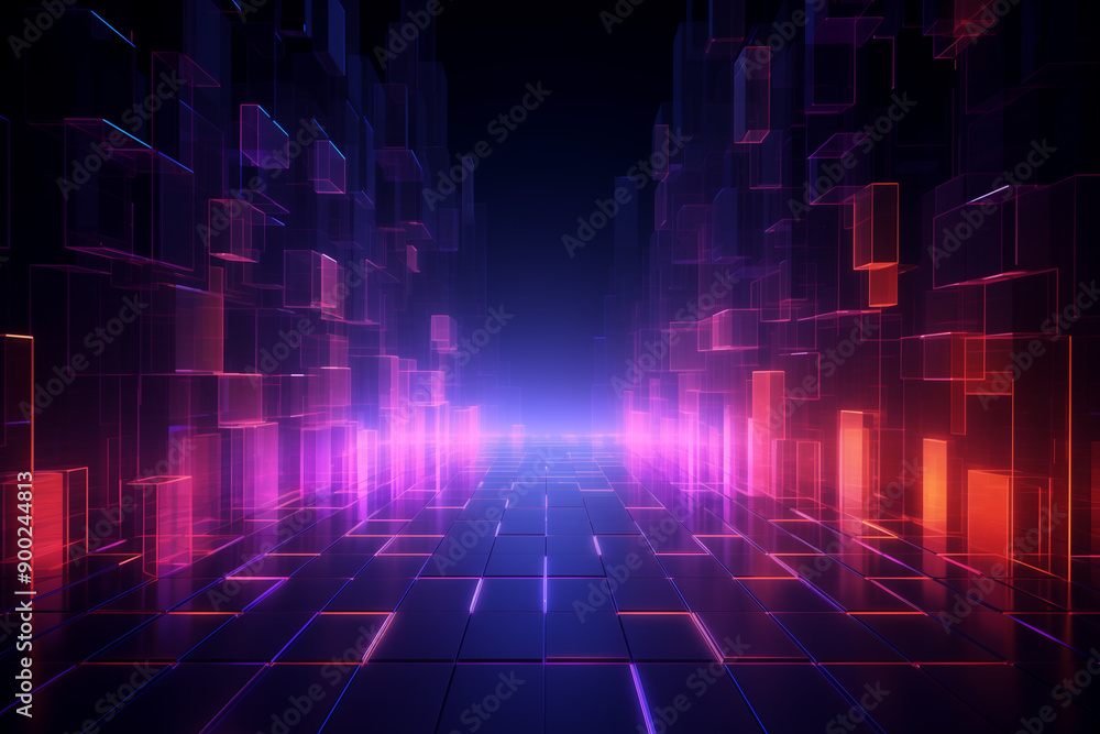 Abstract technology digital line electronic network data innovation concept background. Abstract technology digital line electronic network data innovation concept background.