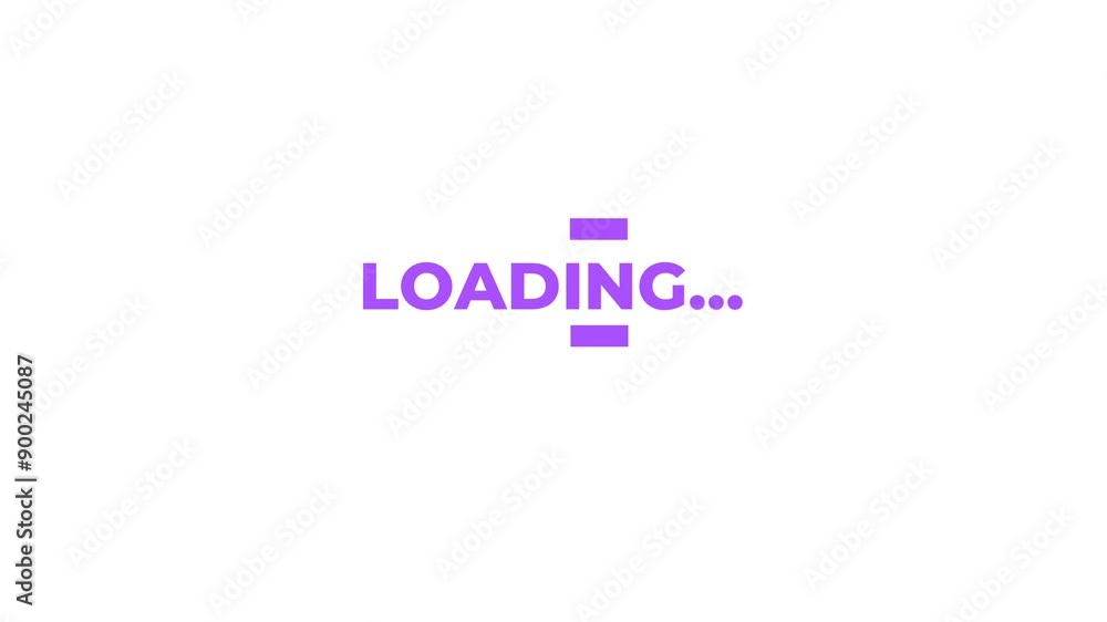 Loading Text with motion graphic 4k Loading Text with motion graphic 4k