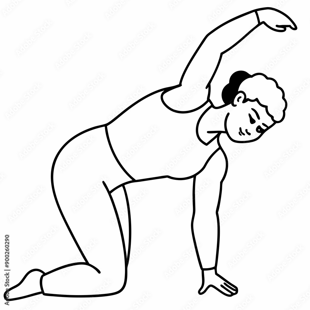 Yoga Poses Vector Yoga Poses Vector