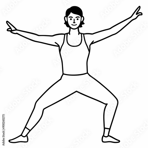 Yoga Poses Vector