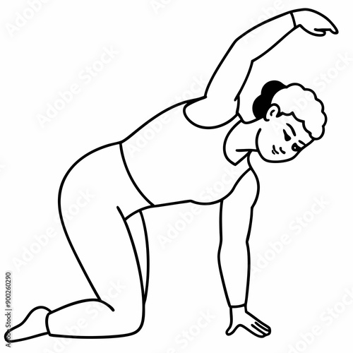 Yoga Poses Vector