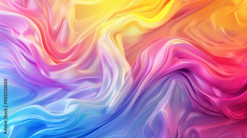 Abstract artistic gradient color background, twisted flow, 3D rendering, Abstract artistic gradient color background, twisted flow, 3D rendering,