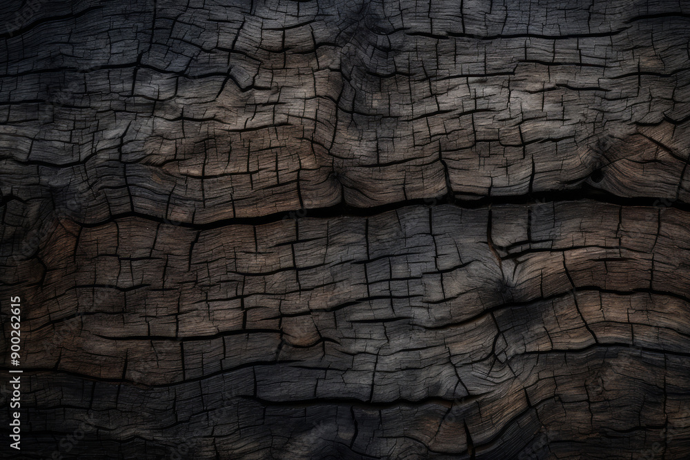Processed collage of old black tree bark surface texture. Background for banner, backdrop Processed collage of old black tree bark surface texture. Background for banner, backdrop