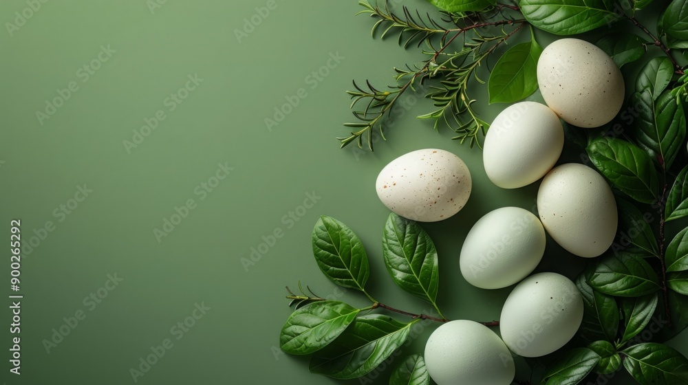 easter eggs in a basket easter eggs in a basket