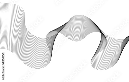 Abstract business and technology background. lines wave stripe design