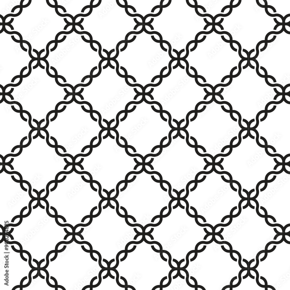 Naklejka premium seamless patterns vector background ornament, Graphic pattern for fabric damask wallpaper