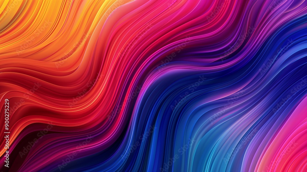 Fototapeta premium A dynamic webpage background featuring a flowing abstract pattern that shifts colors subtly, enhancing user engagement without overwhelming the content.