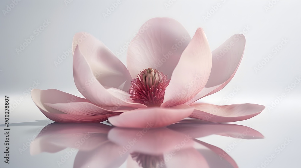 A Single Magnolia Flower A Single Magnolia Flower