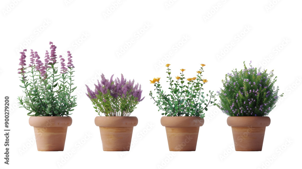 Beautiful Potted Plants Displayed in a Bright Indoor Setting With Colorful Blooms in the Morning Light Beautiful Potted Plants Displayed in a Bright Indoor Setting With Colorful Blooms in the Morning Light