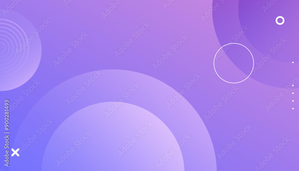 Obraz premium Abstract purple wave background. Creative illustration for poster, web, landing, cover, greeting, EPS 10 