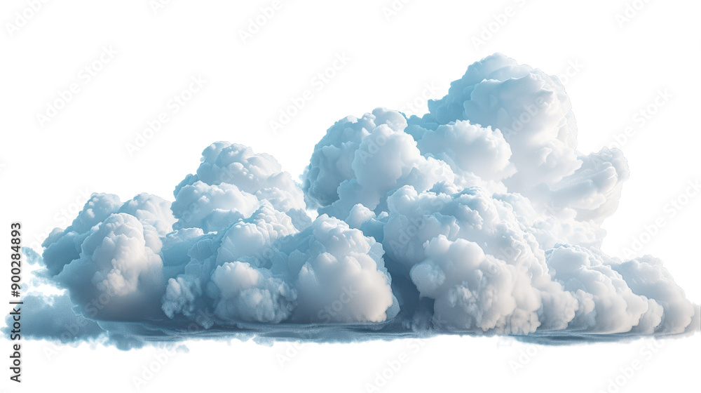 Dramatic Cotton Candy Clouds Enveloping the Sky During a Calm Summer Morning Dramatic Cotton Candy Clouds Enveloping the Sky During a Calm Summer Morning